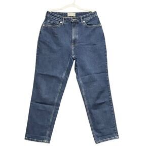 Everlane The Curvy Cheeky Jean Denim Organic Cottor Regular 30/27 High Rise